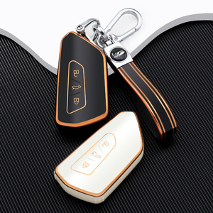 Funda Protectora de TPU para Llave Inteligente, Compatible con VW Golf 8 ID4, Skoda Octavia 4 A8 MK8, Seat <span class=keywords><strong>Leon</strong></span> Fr Mk4 <span class=keywords><strong>Cupra</strong></span> Formentor - Product Image 4
