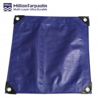 Bâche PE bleu foncé 200 g/m² pour machine à souder, protection de rénovation, fabricant de bâches PE