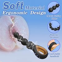 Jouet anal vibrant électrique à 10 modes de vibration, masseur de prostate, vibrateur anal pour hommes
