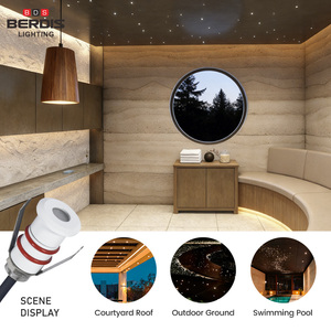 BERDIS Mini escalones a prueba de agua Luz Blanco cálido Blanco frío 0,5 W 12mm corte Aluminio Led Lámpara empotrada Luz empotrada - Product Image 6