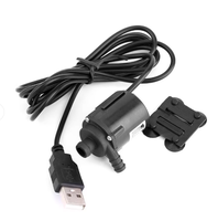 Pompe à eau centrifuge miniature micro DC sans balais résistante aux hautes températures JT-160A 6V 12V OEM personnalisée en plastique