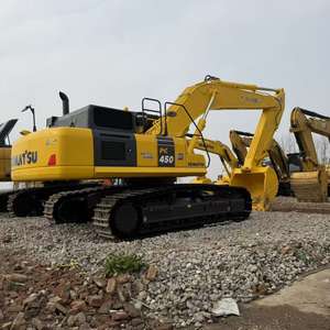 Excavatrice sur chenilles hydraulique Komatsu PC450 d'occasion, machine de construction 45 tonnes, modèles PC450LC, PC450-8, PC450-7, PC400, grande pelle d'occasion - Product Image 1