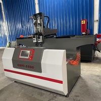 Machine de perçage et de fraisage CNC à trois faces OX-SKX-1500, équipement de traitement de profil de précision, assurance qualité, grande capacité