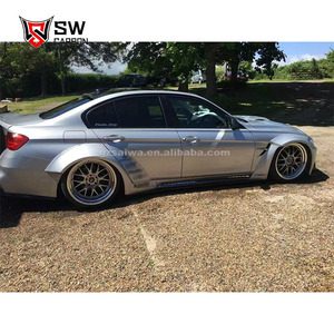 Kit Carrozzeria LB Style in Fibra di Vetro per <span class=keywords><strong>BMW</strong></span> M3 F80 2014-2020, Parafanghi Allargati, Ricambi Auto all'Ingrosso - Product Image 4