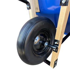 फलों के खेत के लिए धातु हब मोटर के साथ श्रम-बचत इलेक्ट्रिक व्हीलबैरो - Product Image 4