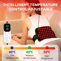 OEM ODM 660nm 850nm Thérapie par lumière rouge, coussin pour le bras, soulagement de la douleur, thérapie par lumière rouge portable, manchon pour le bras, enveloppe