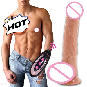 Dildo Realistico Vibrante con Telecomando per Donne, Giocattolo Sessuale per Masturbazione Femminile - Product Image 6