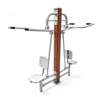 Équipement de fitness extérieur en WPC pour parcs, communautés et gymnases publics, équipement de fitness pour sentiers extérieurs, machine d'exercice extérieure