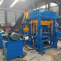 Ligne de production entièrement automatique de blocs de béton creux industriels de 4 pouces, fournisseur d'usine 4-15