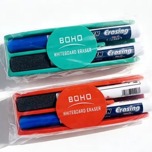 แปรงลบกระดานไวท์บอร์ดแม่เหล็กราคาประหยัด พร้อมที่ใส่ปากกาไวท์บอร์ด - Product Image 1
