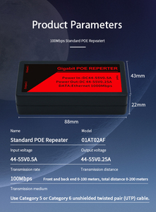 10 cổng PoE mạng chuyển đổi cho CCTV Hệ thống an ninh OEM PoE chuyển đổi - Product Image 4