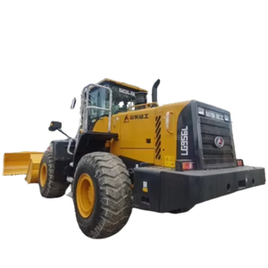 Shandong Lingong LG956L 90% nuevo cargador frontal de segunda mano Mini cargador 5 toneladas de carga nominal buen estado equipo mecánico motor - Product Image 1