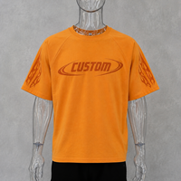 T-shirt de sport personnalisé à manches raglan pour hommes, sérigraphié, par Guangzhou Shangshang