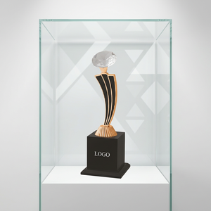 Elegante Trofeo de Campeonato de Metal Fundido a Presión, Diseño Moderno, Grabado con Láser, para Competiciones Deportivas y Logros Especiales - Product Image 1