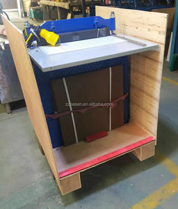 Tự động điện vải dệt thẳng dao máy cắt bảng Zig Zag vải mẫu cắt máy cắt - Product Image 5