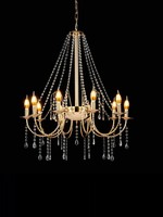 Lámpara Colgante de Cristal de Lujo Personalizada, de Hierro, para Decoración de Bodas, Escenarios, Ceremonias, Pabellones, Salones de Banquetes y Eventos