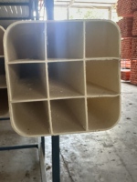 Goulotte et conduit en PVC de 200 mm pour la protection des câbles, tuyau en PVC à grille multi-trous