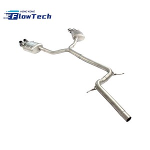 ระบบท่อไอเสียแบบวาล์วสเตนเลส 304 สำหรับ Audi A4L B9 2.0T FWD ปี 2017 - Product Image 2