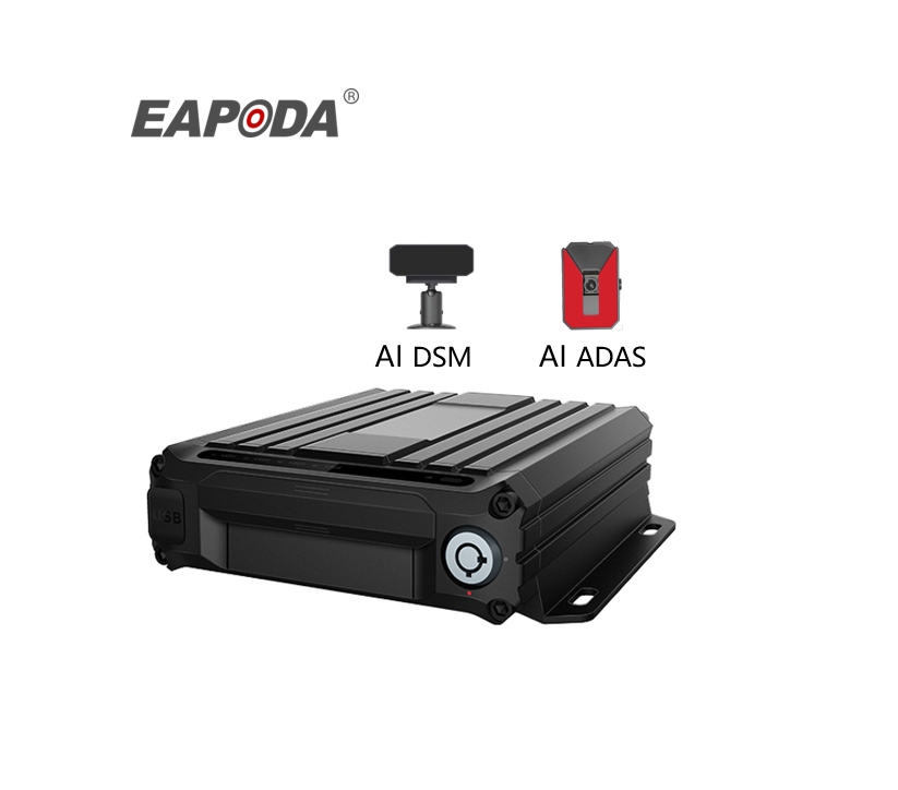 4CH AI MDVR ADAS DSM (4G + WIFI + GPS)