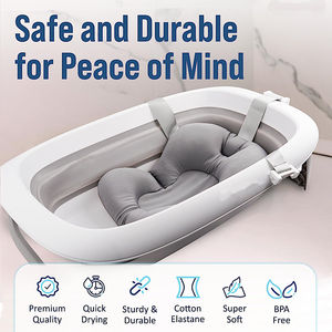 Cuscino da Bagno Antiscivolo <span class=keywords><strong>per</strong></span> Neonati, Morbido e Pieghevole, Cuscino Galleggiante <span class=keywords><strong>per</strong></span> il Bagnetto dei Bambini - Product Image 3