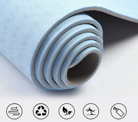 Tapis de yoga TPE imperméable et antidérapant en gros - Épaisseur 3 mm, design décoratif pour le yoga chaud et le Pilates à domicile