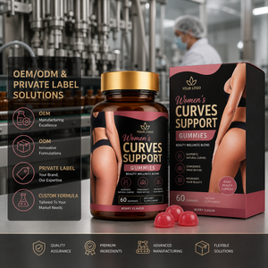 Créez des Courbes Naturelles pour Femmes, Nourrit la Beauté de l'Intérieur, Renforce la Confiance, Formule à Base de Plantes, Gummies pour Soutenir les Courbes Féminines - Product Image 5