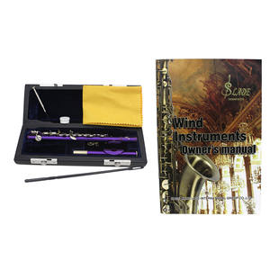 Venta <span class=keywords><strong>de</strong></span> <span class=keywords><strong>Instrumentos</strong></span> <span class=keywords><strong>de</strong></span> <span class=keywords><strong>Viento</strong></span> Metálicos SLADE, Piccolo Profesional <span class=keywords><strong>de</strong></span> 16 Orificios en Clave <span class=keywords><strong>de</strong></span> Mi, Tono Do, Alta Calidad, Color Cuproníquel - Product Image 4