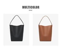 Sac à main seau de luxe en cuir PU durable pour femme, grand format, à fermeture ouverte, sacs fourre-tout en PU pour femme pour le quotidien