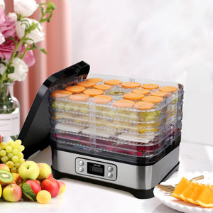 Thực phẩm điện dehydrator Điều khiển kỹ thuật số hẹn giờ có thể điều chỉnh Temp Stackable khay sunsir OEM/ODM - Product Image 6