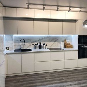 American Standard Storage Flat Pack <strong>Pantry</strong> Cocinas Kitchen Unit Furniture Set <strong>Cabinet</strong> Wood Kitchen <strong>Cabinets</strong> - Product Image 2