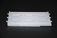 BHD Brevet Unique 6 Trous Pliable En Plastique pour BRICOLAGE Glacé Maison Moule À Glace En Silicone Fabricant