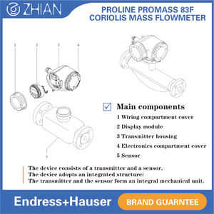 Untuk air, gas, minyak dan media udara Endress + Hauser Promass 83F DN50 2In Digital E + H F Coriolis <span class=keywords><strong>Flow</strong></span> <span class=keywords><strong>Meter</strong></span> - Product Image 5