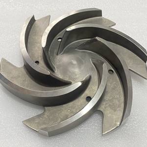 Прецизионная 5-осевая обработка с ЧПУ лезвий турбонагнетателя из титанового сплава оптимальная Аэродинамика компонентов турбины - Product Image 6