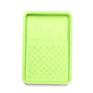 Nhà máy riêng khuôn dễ dàng làm sạch cao su màu xanh lá cây Silicone khay sơn - Product Image 5