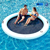 Fauteuil flottant portable léger pour l'extérieur, la plage, le lac, canapé flottant pour adultes, hamac flottant d'été, flotteur gonflable