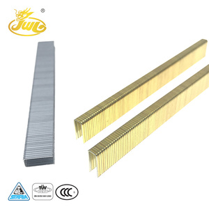 Chine <span class=keywords><strong>En</strong></span> Gros OEM Standard 20GA <span class=keywords><strong>U</strong></span> Type <span class=keywords><strong>Clou</strong></span> Ténacité 4J Agrafes De Meubles - Product Image 6