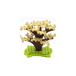 WW2 militaire Mini soldat Figure armée arme <span class=keywords><strong>Sence</strong></span> petite plante arbre briques bloc de construction jouets - Product Image 3