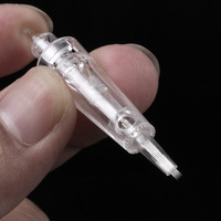 Aiguilles de cartouche PMU stérilisées jetables transparentes RL F pour maquillage permanent des sourcils et des lèvres