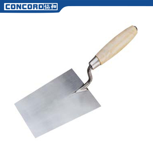 160mm modèle Allemand, lame en acier au carbone carrelage truelle de maçonnerie avec extrémité en métal rivet - Product Image 2