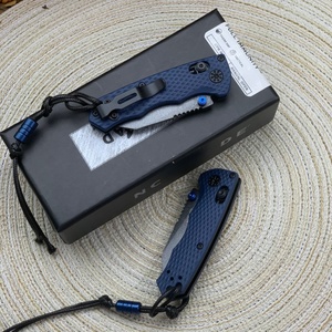 มีดพับใบมีดยุทธวิธีสำหรับกิจกรรมกลางแจ้ง ด้ามจับทำจากเส้นใยไนลอน เหมาะสำหรับตั้งแคมป์ ล่าสัตว์ พกพาสะดวก ใช้เป็นเครื่องมืออเนกประสงค์ - Product Image 4