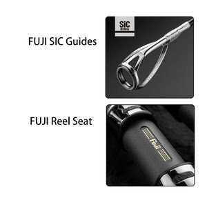 Canne à pêche ECOODA GT-FISHER Series Rainbow RP 8'4\" pour la pêche au thon, poids de l'appât 40-100g, canne à pêche spinning, puissance de freinage 20KG, canne à pêche pour gros poissons - Product Image 3