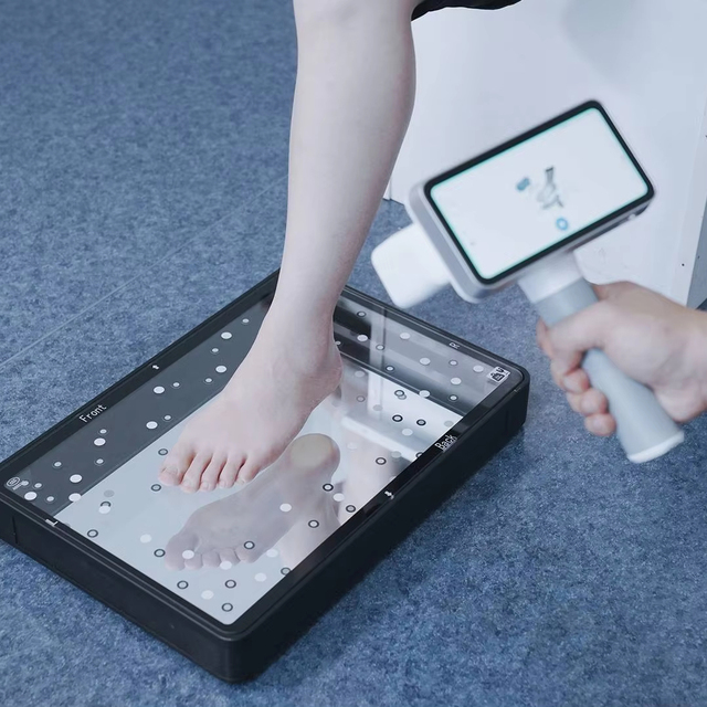 High Accuracy 3d Foot Scanner Human Body Face Foot Scanning Einscan Mdexia Shining 3d Scanner