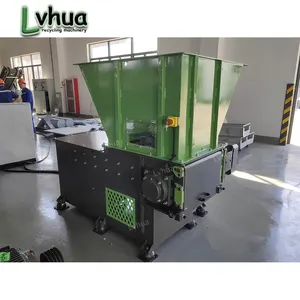 Lvhua Portable Waste Plastic Recycling Shredder Machine Fully Automatic Single Shaft Shredder Machine