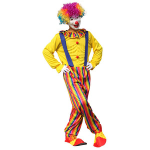 <span class=keywords><strong>Costume</strong></span> de Clown de Carnaval, Halloween, Cosplay, Film et <span class=keywords><strong>Dessin</strong></span> <span class=keywords><strong>Animé</strong></span>, 100% Polyester, Fantaisie, <span class=keywords><strong>Homme</strong></span> Adulte, Taille Personnalisée - Product Image 5