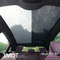 Film intelligent noir pour vitres de voiture, teinte réglable, Xiaomi SU7 3MDT MT35, vente en gros personnalisée