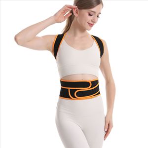 Cintura di supporto per la <span class=keywords><strong>schiena</strong></span> ortopedica postura <span class=keywords><strong>corsetto</strong></span> sostegno per uomo raddrizzatore posteriore spalla rotonda uomini donne postura correttore - Product Image 2