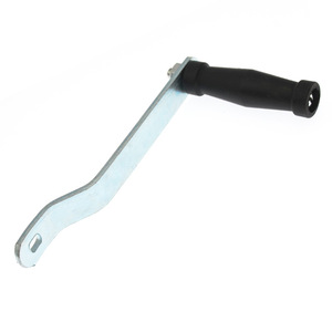 Poignée de treuil manuelle en acier noir pour remorque, véhicule marin, petite grue, accessoire - Product Image 1