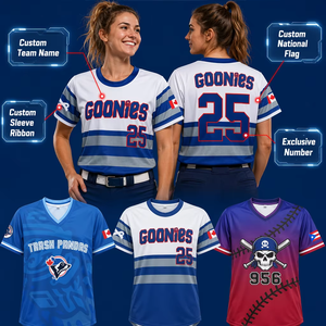 Custom Sublimated Softball <strong>Jerseys</strong> Personalized Team Uniforms Breathable Slowpitch Softball <strong>Jerseys</strong> For Men Women Youth - Product Image 1