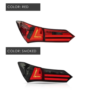 ไฟท้ายรถยนต์ AURON กันน้ำ ผลิตจากพลาสติก ABS สีแดง พร้อมหลอดไฟ LED สำหรับรถยนต์ปี 2014 ขึ้นไป แรงดันไฟฟ้า 12V ชุดอัพเกรดไฟเบรก รับประกัน 1 ปี ใช้ได้กับรถยนต์ทั่วไป - Product Image 3
