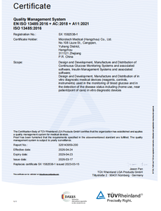 Système de surveillance continue du glucose MicroTech Linx, capteur sans aiguille, sans douleur, <span class=keywords><strong>test</strong></span> de <span class=keywords><strong>glycémie</strong></span>, 15 jours, GX-01S - Product Image 6